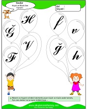 Büyük ve Küçük Sesleri Eşleştir